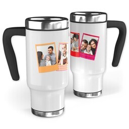 14oz Stainless Steel Travel Photo Mug with Classic Photo design