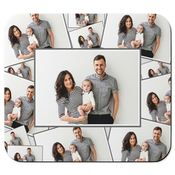 Tiled Mouse Pad with Tiled Photo design