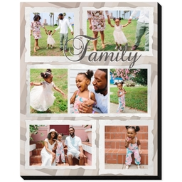 8x10 Same-Day Mounted Print with Antique Family design