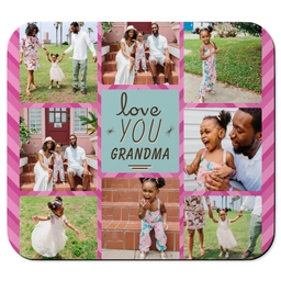 Photo Mouse Pad with Love you Grandma design