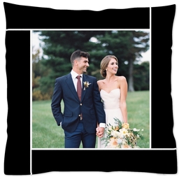 16x16 Throw Pillow with Overlap Border (Multiple Options) design
