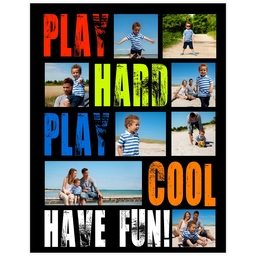 Poster, 11x14, Matte Photo Paper with Play design