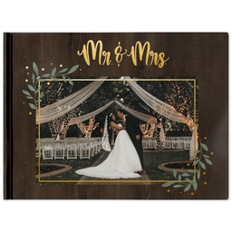 5x7 Soft Cover Photo Book with Happily Ever After design