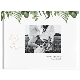 5x7 Soft Cover Photo Book with Micro Wedding design