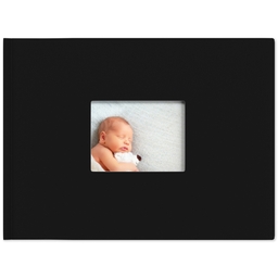 Same-Day 8x10 Linen Cover Photo Book with Bright Baby design