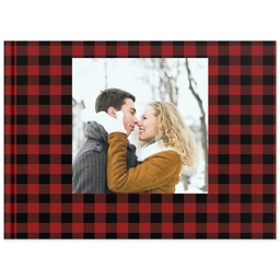 5x7 Soft Cover Photo Book with Forever Plaid design