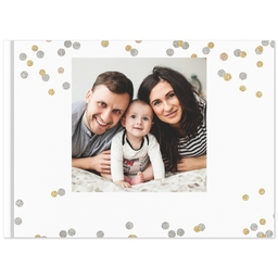 5x7 Soft Cover Photo Book with Glitter Balloon design