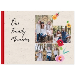 5x7 Soft Cover Photo Book with Floral design
