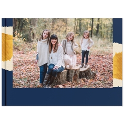 5x7 Soft Cover Photo Book with Gold Leaf design