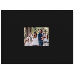 Same-Day 8x10 Linen Cover Photo Book with Floral design