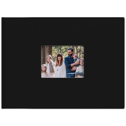 Same-Day 8x10 Linen Cover Photo Book with Geometric design