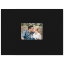 Same-Day 8x10 Linen Cover Photo Book with Loving Family design