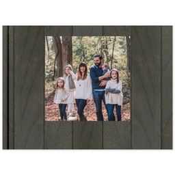 5x7 Soft Cover Photo Book with Wood design