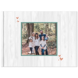 5x7 Soft Cover Photo Book with Forever Family design