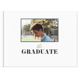 5x7 Soft Cover Photo Book with Graduation Time design