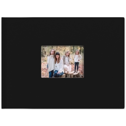 Same-Day 8x11 Linen Cover Photo Book with Forever Family design