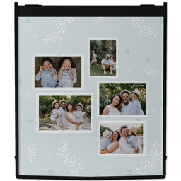 Reusable Shopping Bags with Winter Greetings design