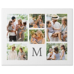 8x10 Gallery Wrap Photo Canvas with Borders Collage design