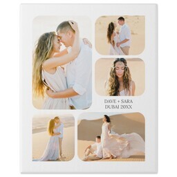 8x10 Gallery Wrap Photo Canvas with Soft Corners design