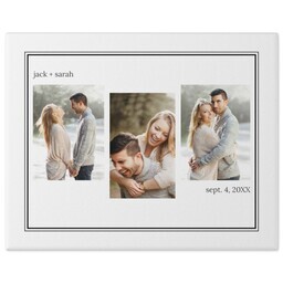 8x10 Gallery Wrap Photo Canvas with Within Borders design
