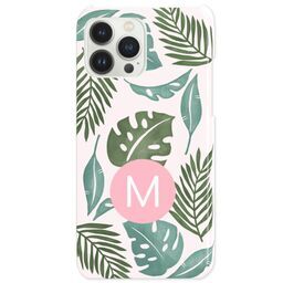 iPhone 13 Pro Max Slim Case with Tropical Watercolor design