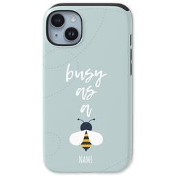 iPhone 14 Plus Tough Case with Busy Bee design