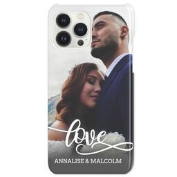 iPhone 13 Pro Max Slim Case with Love is Love design