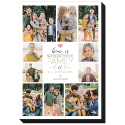 5x7 Same-Day Mounted Print with Family Love design