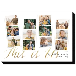 5x7 Same-Day Mounted Print with This Is Us Photostrips design