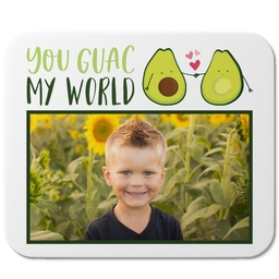 Photo Mouse Pad with Avocado Love design