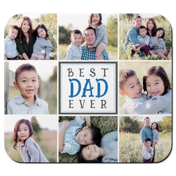 Picture Mouse Pads with Best Dad design