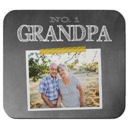 Picture Mouse Pads with Chalkboard Grandpa design