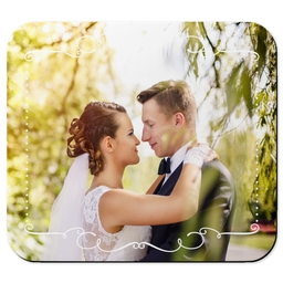 Photo Mouse Pad with Deco Frame design