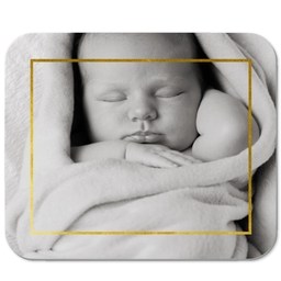 Photo Mouse Pad with Gold Frame design