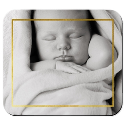 Picture Mouse Pads with Gold Frame design