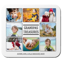 Picture Mouse Pads with Grandpas Treasures design