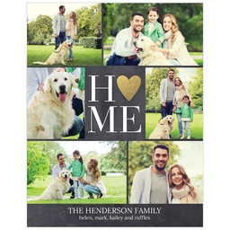 Same Day Poster, 11x14, Matte Photo Paper with Family Home design