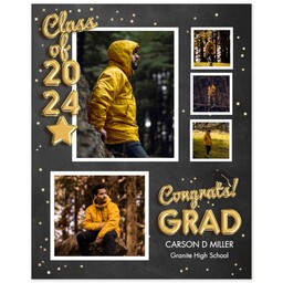 Poster, 16x20, Matte Photo Paper with conGRADulations design