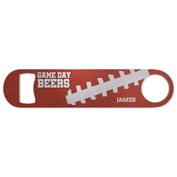 Bottle Openers with Game Day design