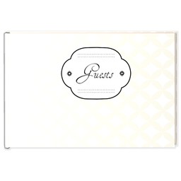 Wedding Guestbook with Pretty And Patterned design