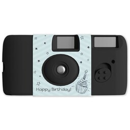 QuickSnap Camera Wraps - sheets of 4 with Classic Birthday design