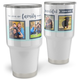 30oz Personalized Travel Tumber with Creative Inspiration design