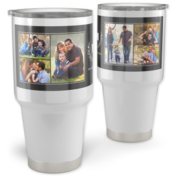 30oz Personalized Travel Tumber with Laurel Life design