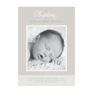 Baptism and christening cards