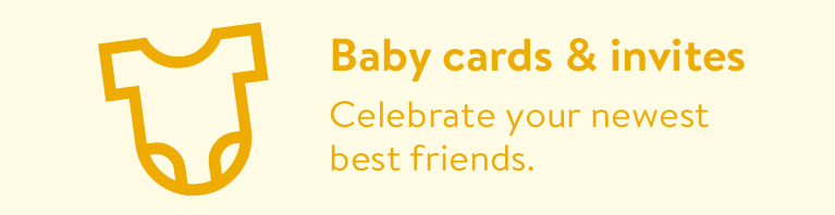 baby cards & invitations mobile image