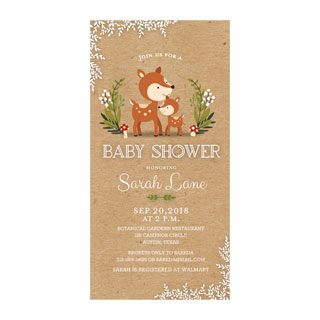 Baby shower invitations