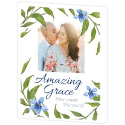 Thumbnail for 11x14 Photo Canvas with Amazing Grace design 3