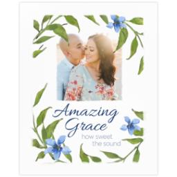 Thumbnail for 16x20 Photo Canvas with Amazing Grace design 2