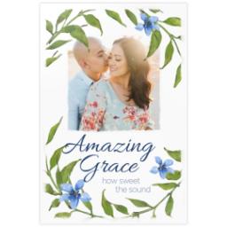 Thumbnail for 24x36 Photo Canvas with Amazing Grace design 2