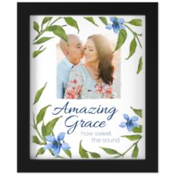 Thumbnail for 8x10 Photo Canvas With Contemporary Frame with Amazing Grace design 1